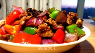 豆豉炒洋葱肉片的做法