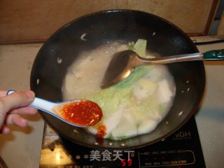 土豆白菜粉丝汤的做法步骤：7