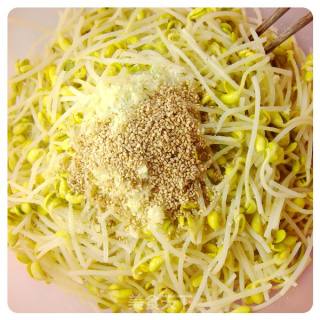 韩国拌饭-黄豆芽拌饭的做法步骤：12