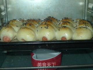 香肠面包卷的做法步骤：11
