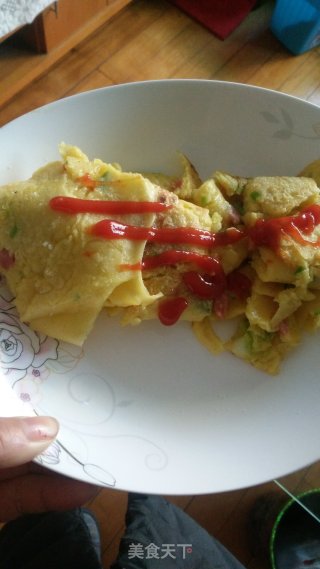 煎蛋饼的做法