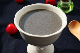 山药黑芝麻糊的做法