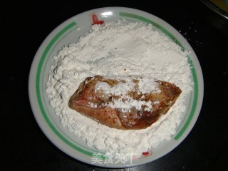 香酥翅中的做法步骤：5