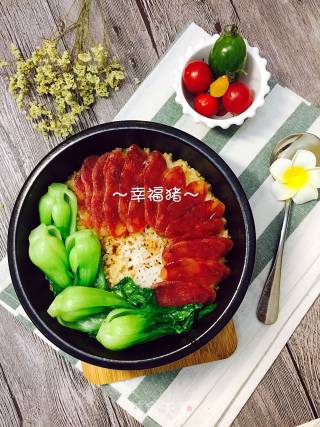 腊肠煲仔饭的做法