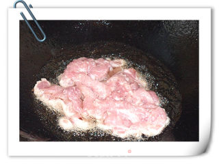 肉炒蒜苔的做法步骤：6