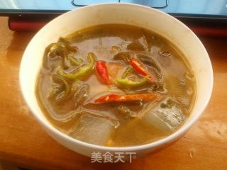 酸辣牛肉粉汤的做法步骤：7