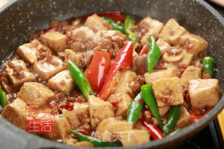家常肉末豆腐的做法