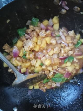 菠萝咕噜肉的做法