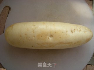 清脆小咸菜——腌萝卜的做法步骤：1