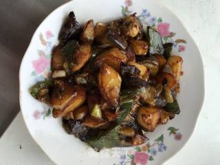 炒鸡下饭的地三鲜的做法