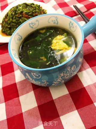菠菜鸡蛋汤的做法