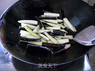 牛肉剁椒蒸茄子的做法步骤：7