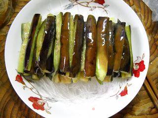 牛肉剁椒蒸茄子的做法步骤：8