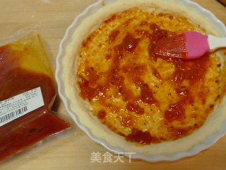 新奥尔良烤鸡肉披萨的做法步骤：16