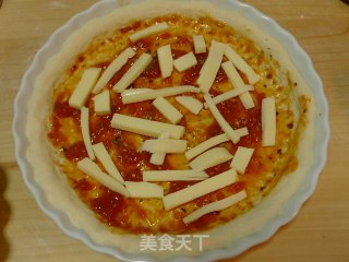 新奥尔良烤鸡肉披萨的做法步骤：18