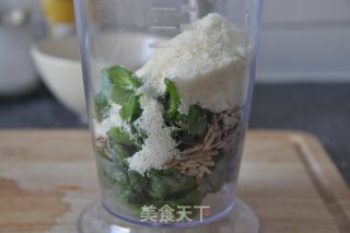 Pesto alla Genovese – 意大利人的青酱面的做法步骤：4