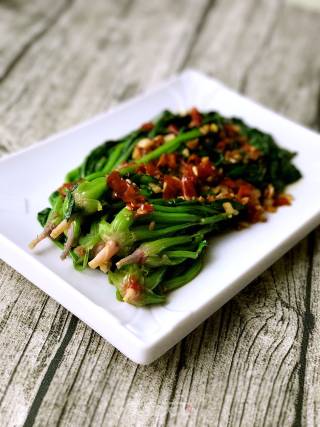 鱼香菠菜的做法