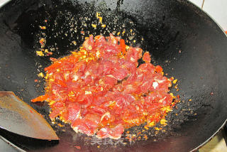 西兰花炒肉片的做法步骤：5