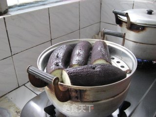 蒜香茄子的做法步骤：1