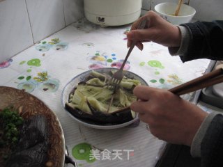 蒜香茄子的做法步骤：2