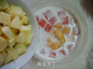 椰香西米水果捞的做法步骤：8