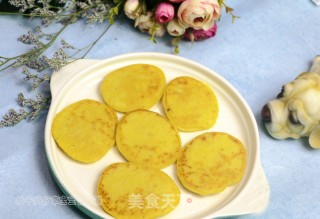 南瓜莲子薏米牛奶饼的做法