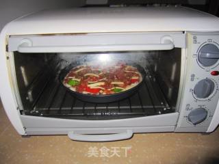 小文子出品~~【DIY烤肉花边披萨】的做法步骤：22