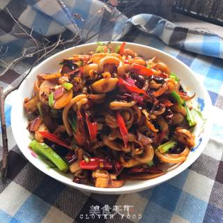 火爆鱿鱼的做法