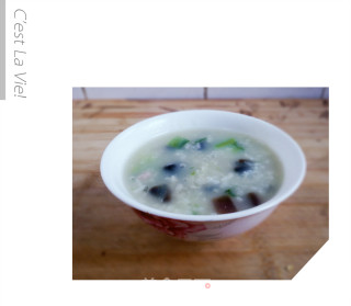皮蛋瘦肉粥的做法