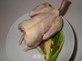 枸杞蒸乳鸽的做法步骤：1