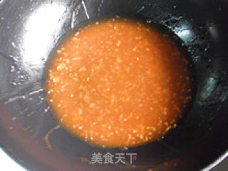 香味浓郁酸甜可口—肉末浇汁茄花的做法步骤：11