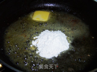 奶油蘑菇鸡肉饭的做法步骤：7