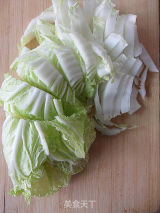 【家常菜】辣炒白菜鸡丁的做法步骤：5