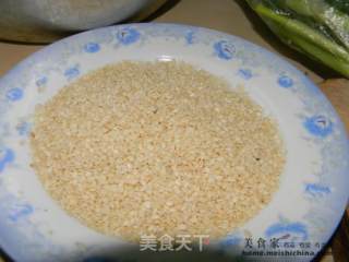 红薯豆渣芝麻饼的做法步骤：4