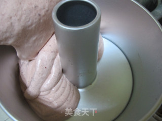 红曲戚风的做法步骤：8