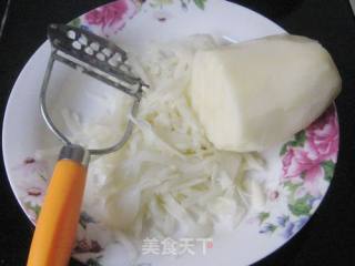 葱香土豆丝饼的做法步骤：1