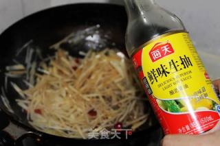 土豆丝炒粉条的做法步骤：5