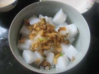 皮蛋榨菜拌凉粉的做法步骤：3