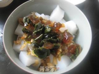 皮蛋榨菜拌凉粉的做法步骤：4