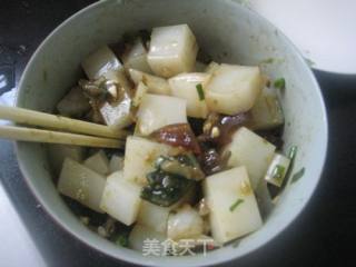 皮蛋榨菜拌凉粉的做法步骤：7