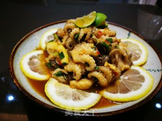 柠香芥辣小章鱼的做法