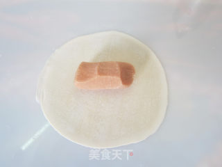 变废为宝之【糖果香肠饺子皮】的做法步骤：2