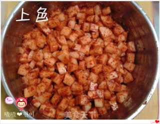 朝鲜开胃小菜之萝卜泡菜（二）的做法步骤：6
