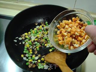 烤鸡焗饭披萨的做法步骤：4