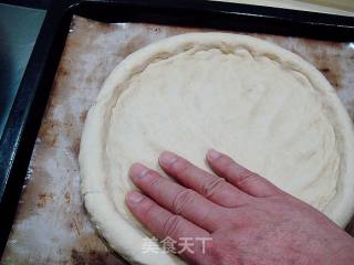 烤鸡焗饭披萨的做法步骤：12