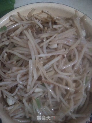 素炒土豆丝的做法