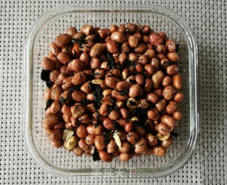 苔条花生米的做法