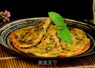 蛤蟆皮草煎饼的做法