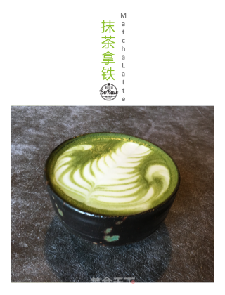 原创 | 属于春天的抹茶拿铁咖啡的做法