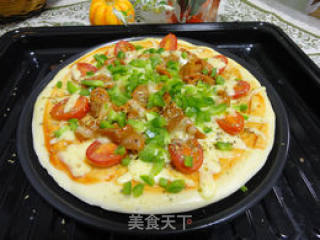 简单的美味——牛肉披萨的做法步骤：28